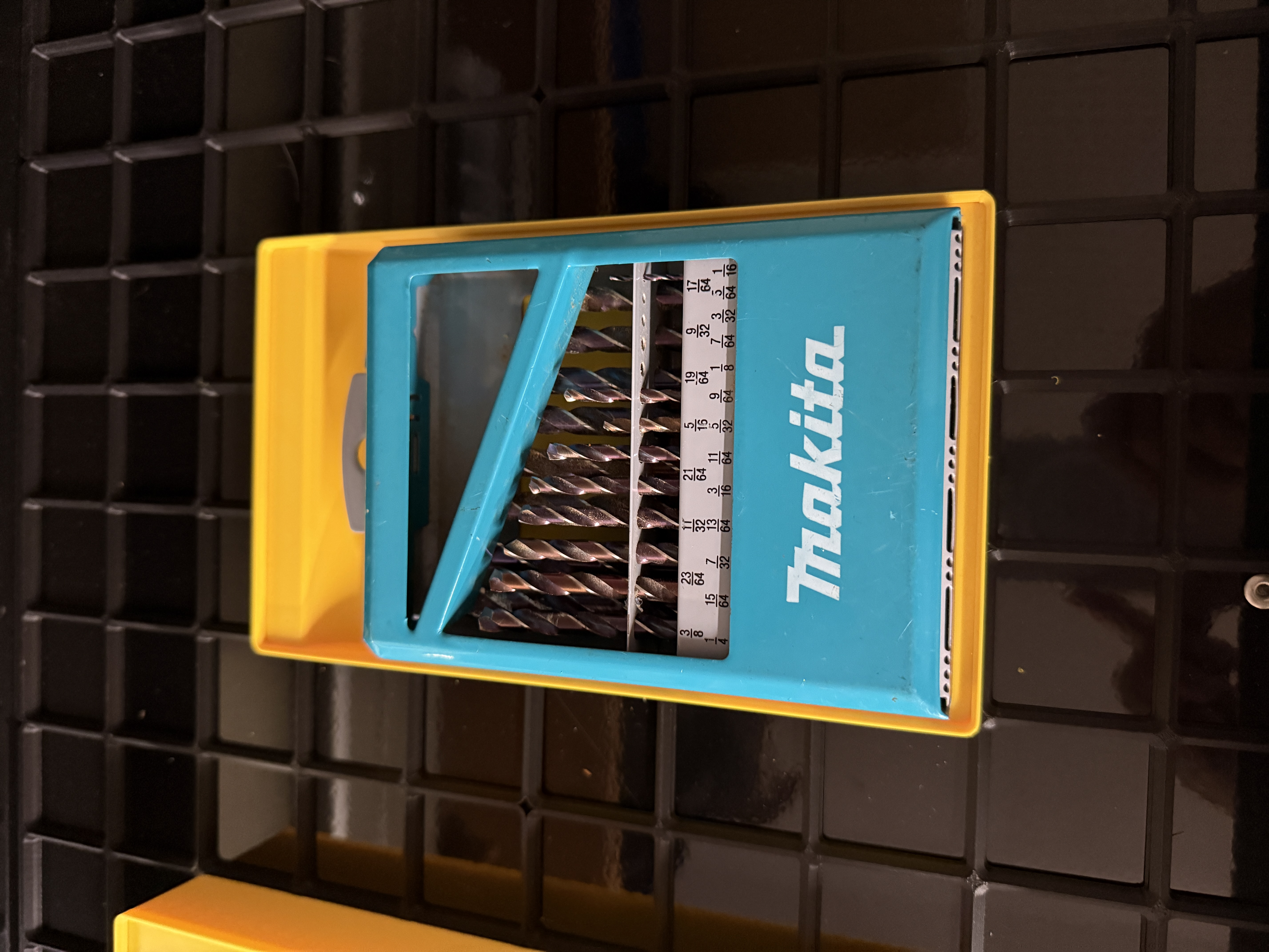 Gridfinity Makita Drillbox Tray