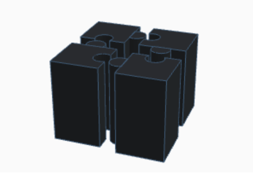 Puzzle sliding Fidget cube