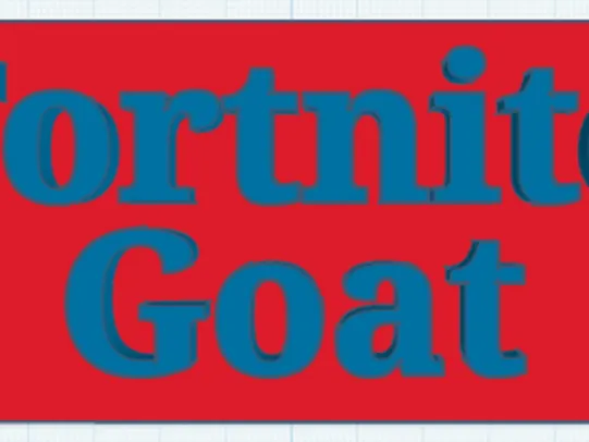 Fortnite Goat Keychain