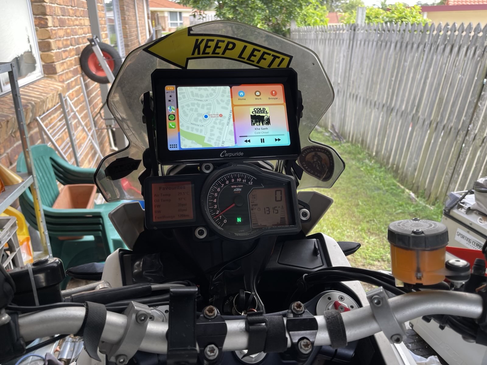 KTM 1190 Carpuride Mount