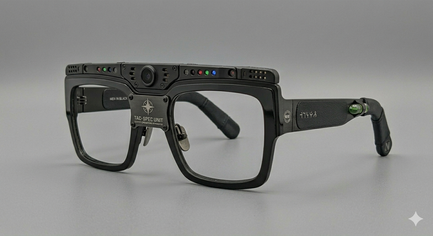 Secret agent glasses