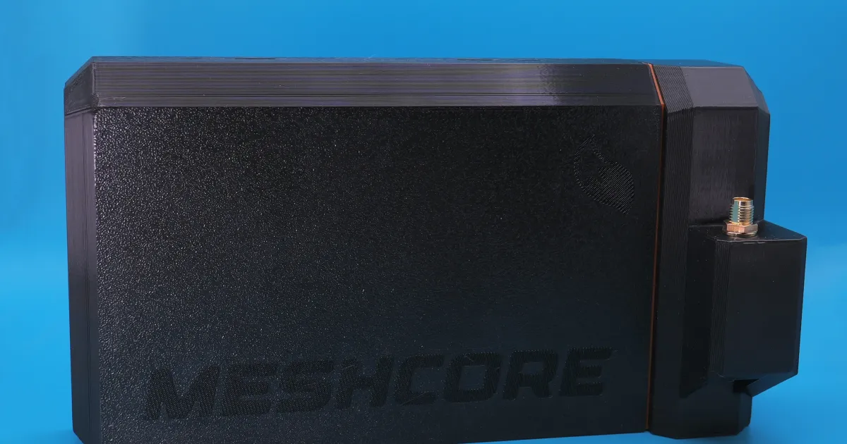 Hermes External Solar Node Enclosure for RAK and Heltec