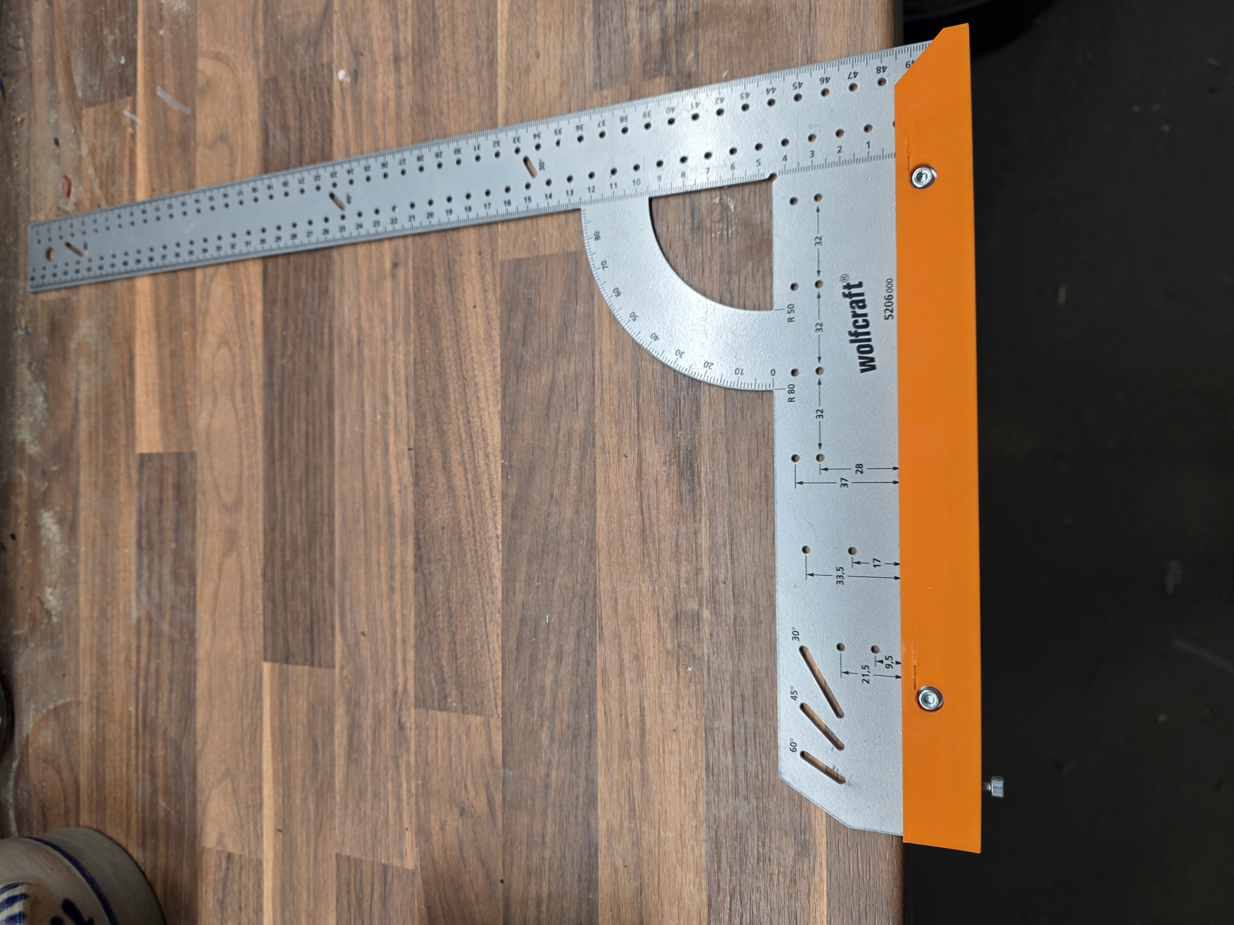 Wolfcraft Anschlagwinkel Griff