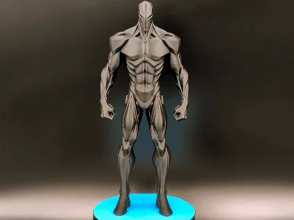 Null Sentinel - Male Anatomy Sculpture