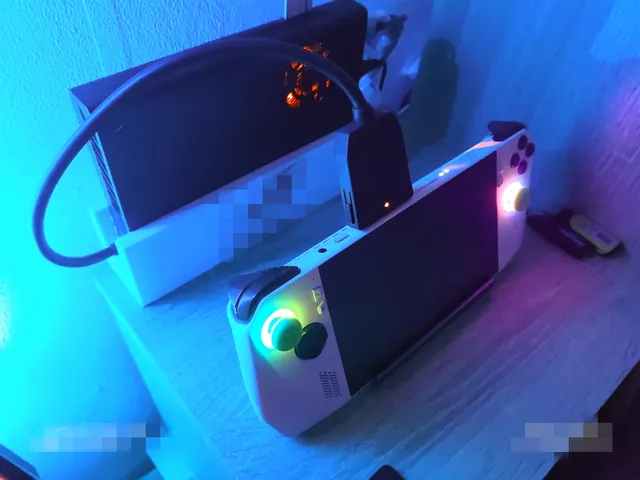 GPU Dock Stand for handheld gaming