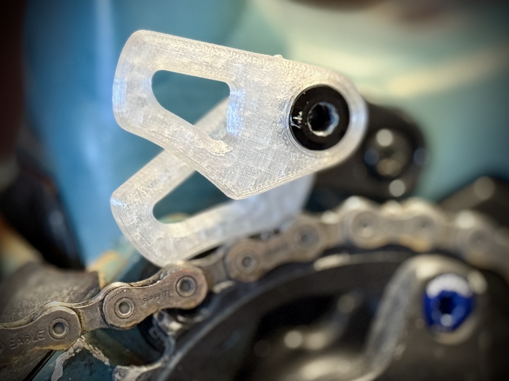 Mountain Bike Chain Guide (One Piece & Two Piece Versions)
