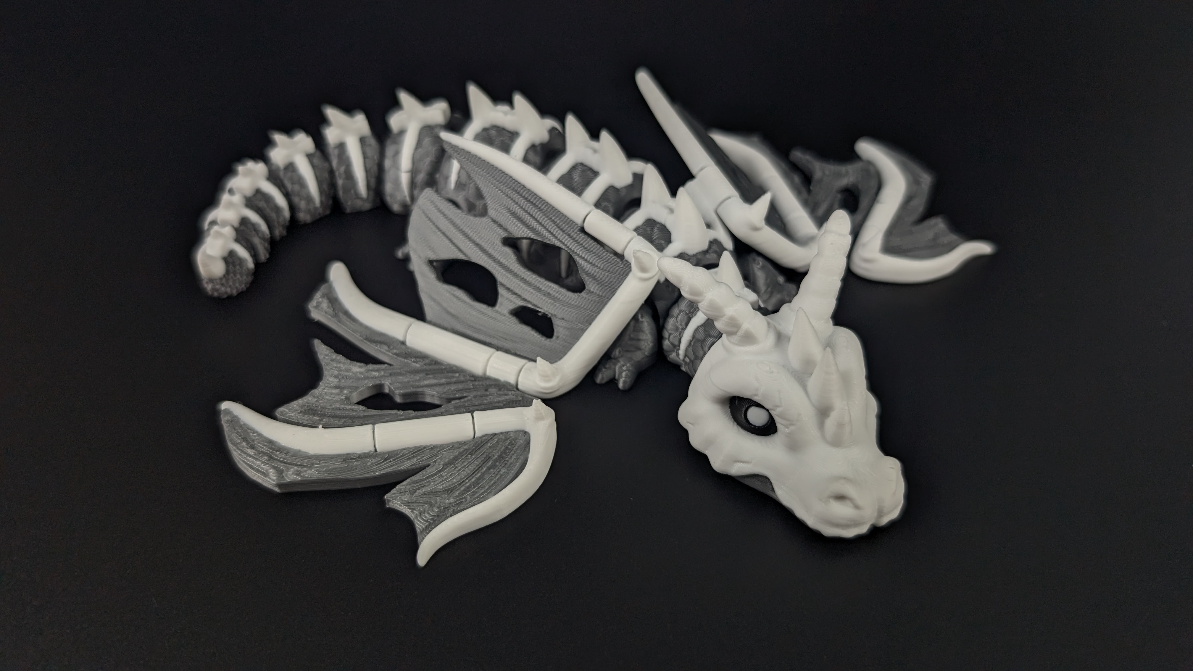 Elder Bone Dragon - Flexi Toy Figure