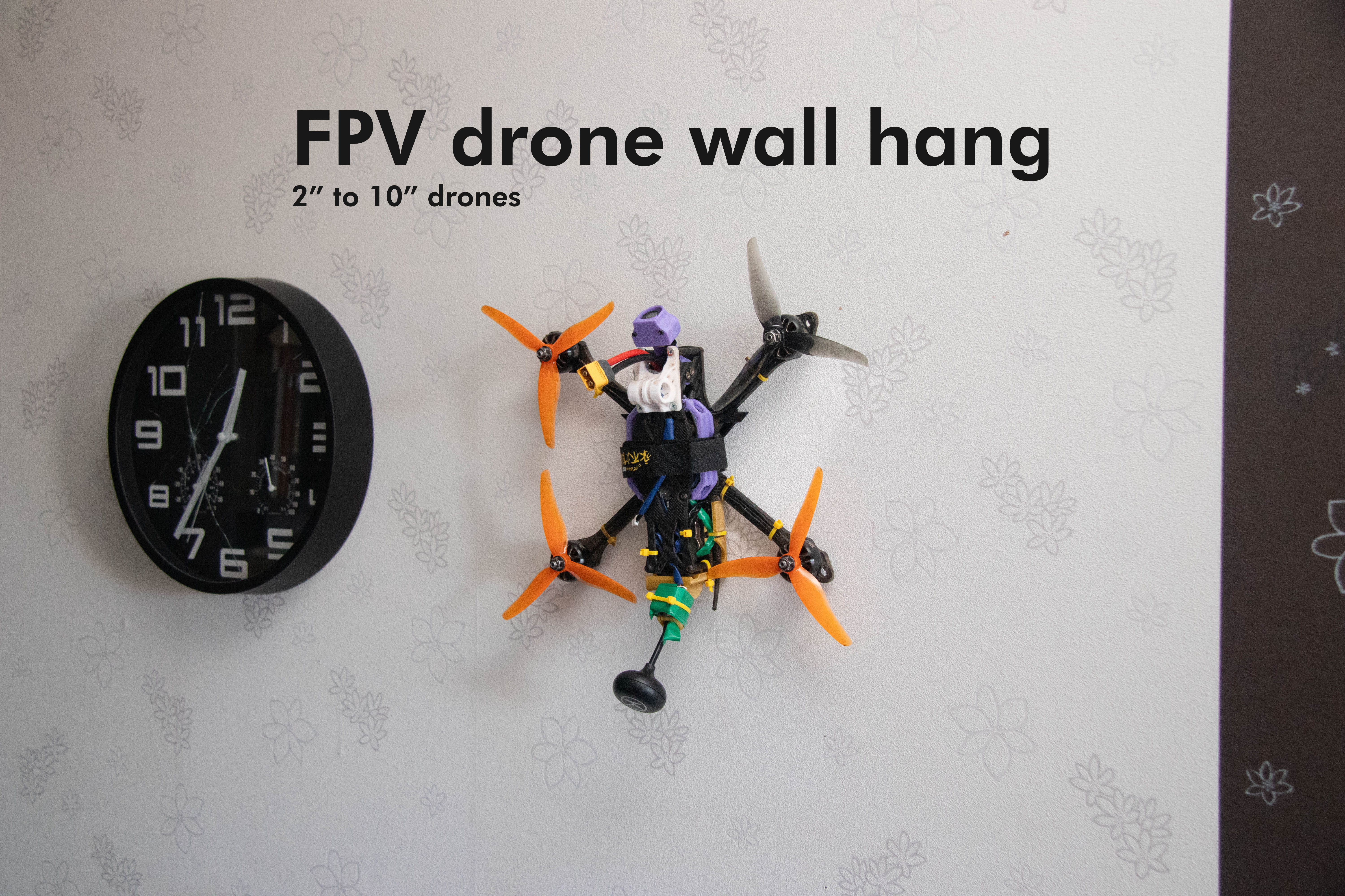 FPV Drone Wall Mount
