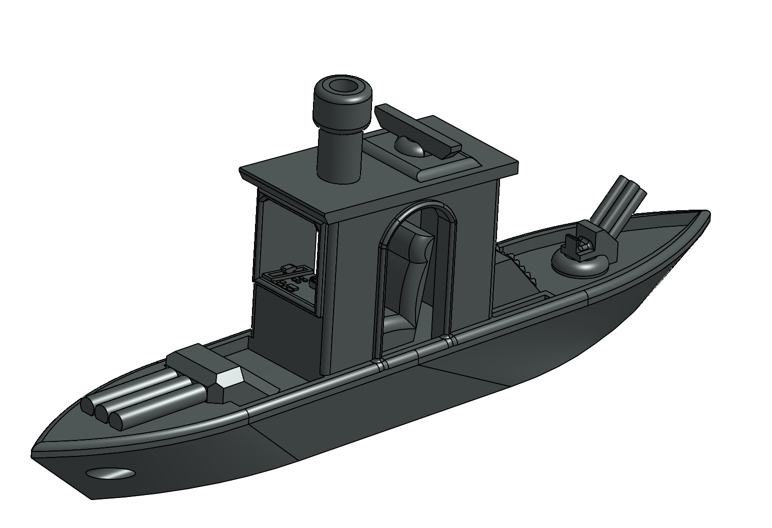Benchy destroyer — miniatura 4