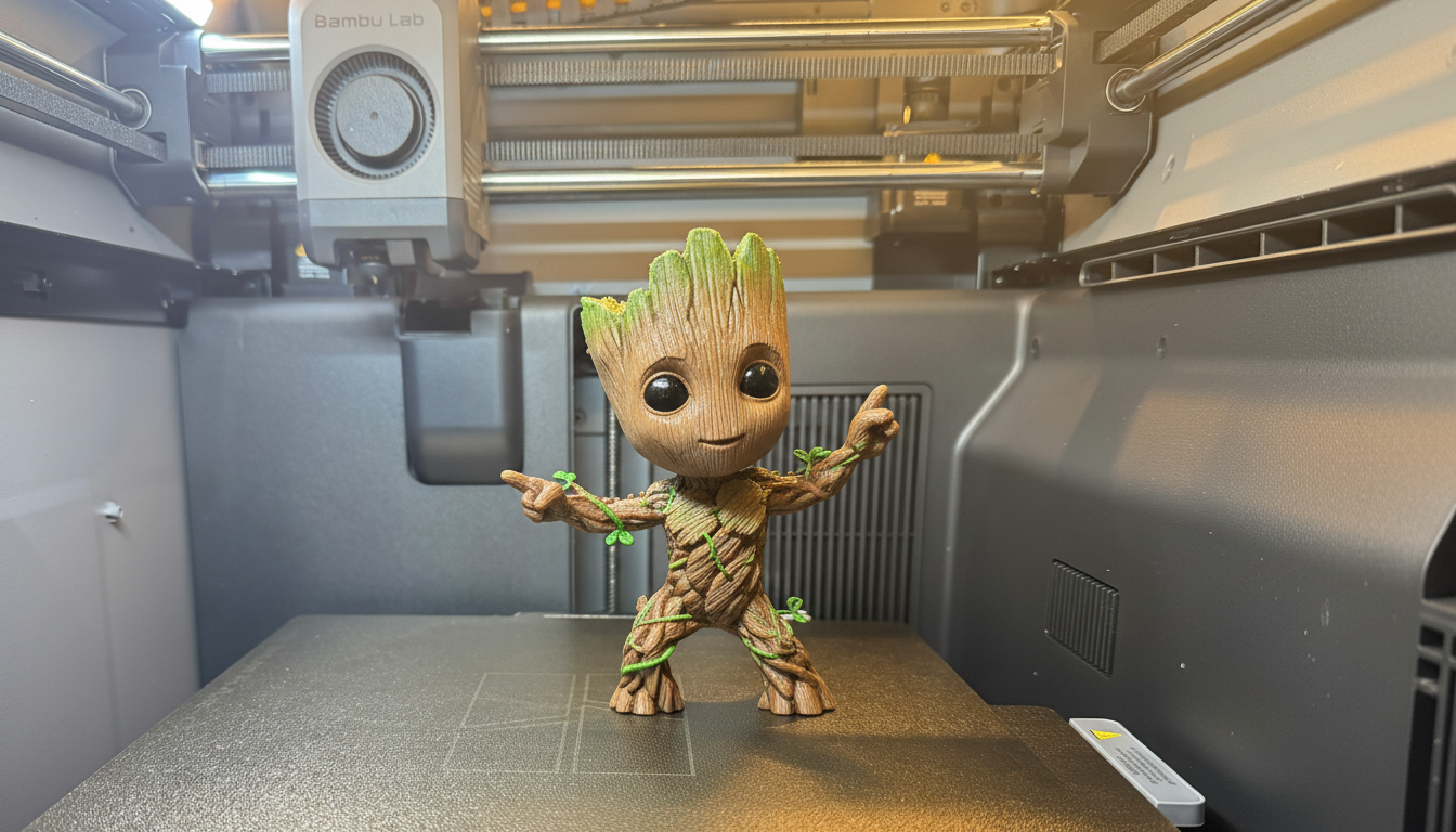 Chibi Happy Baby Groot – Joyful Forest Sprite