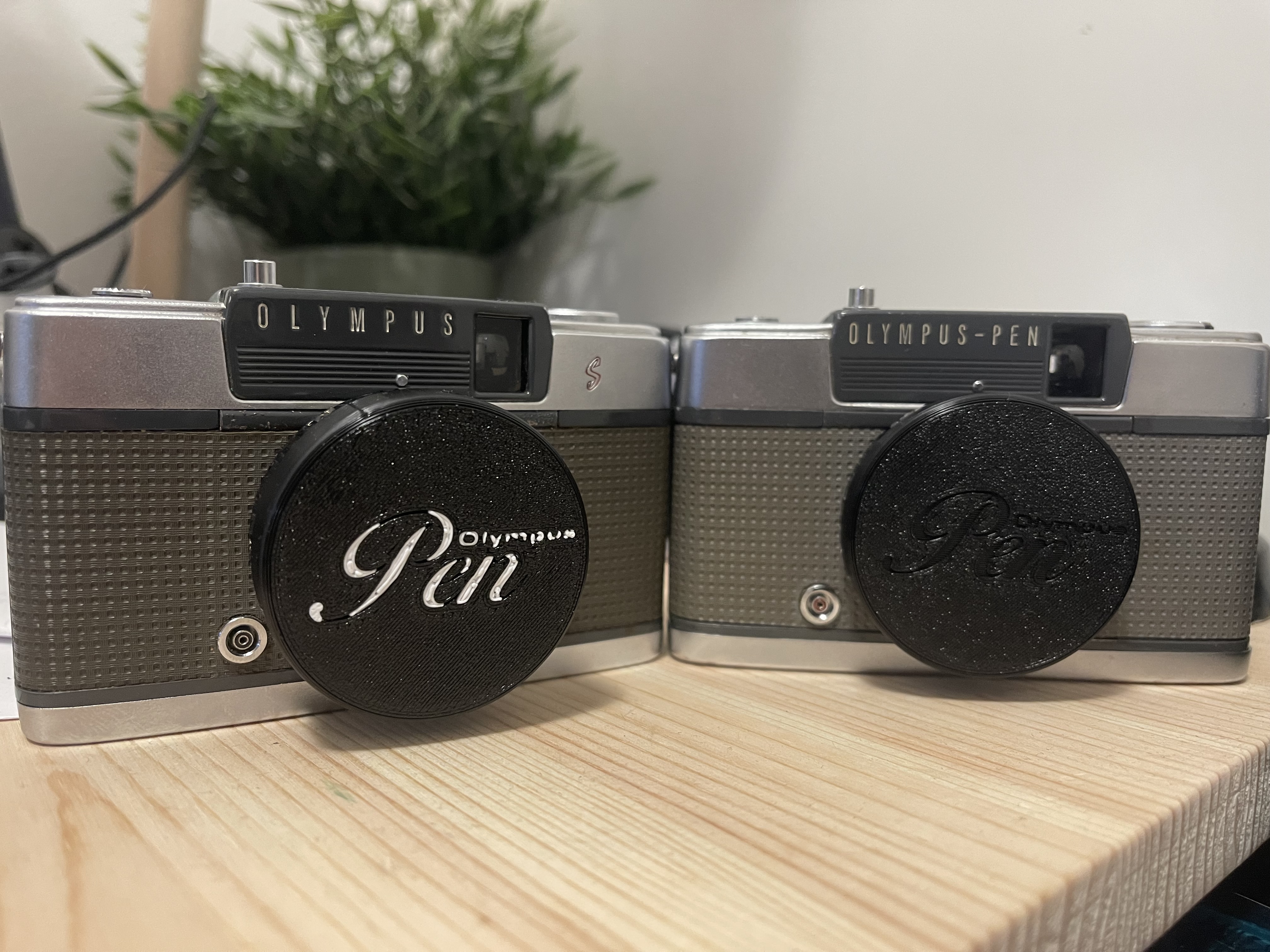 Lens cap for Olympus pen ee/ees -series