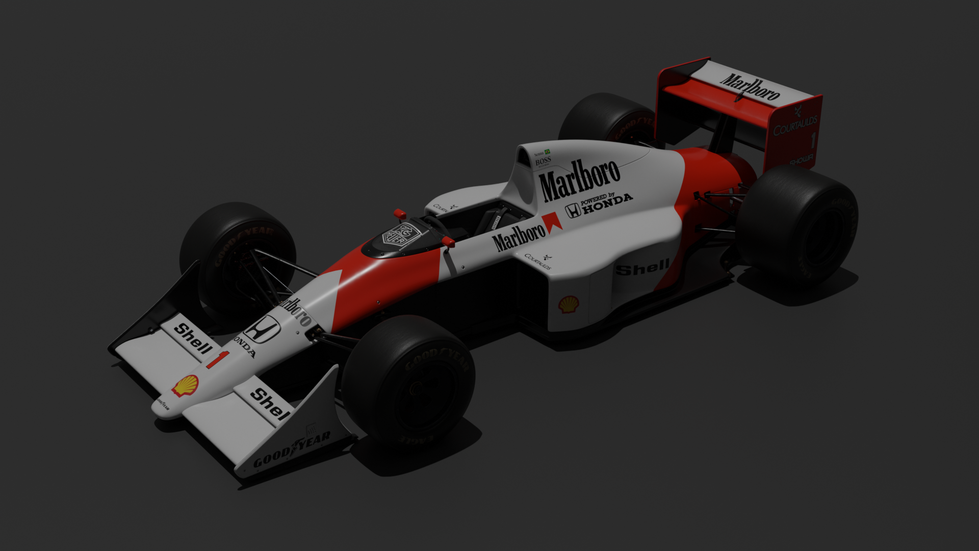 McLaren MP4 F1 Car (Ayrton Senna Tribute)