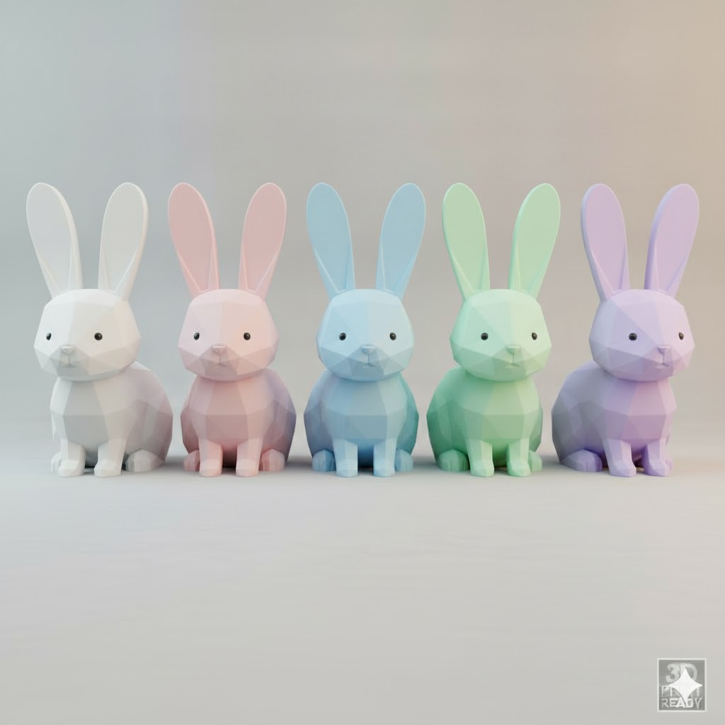 Osterhase sitzend