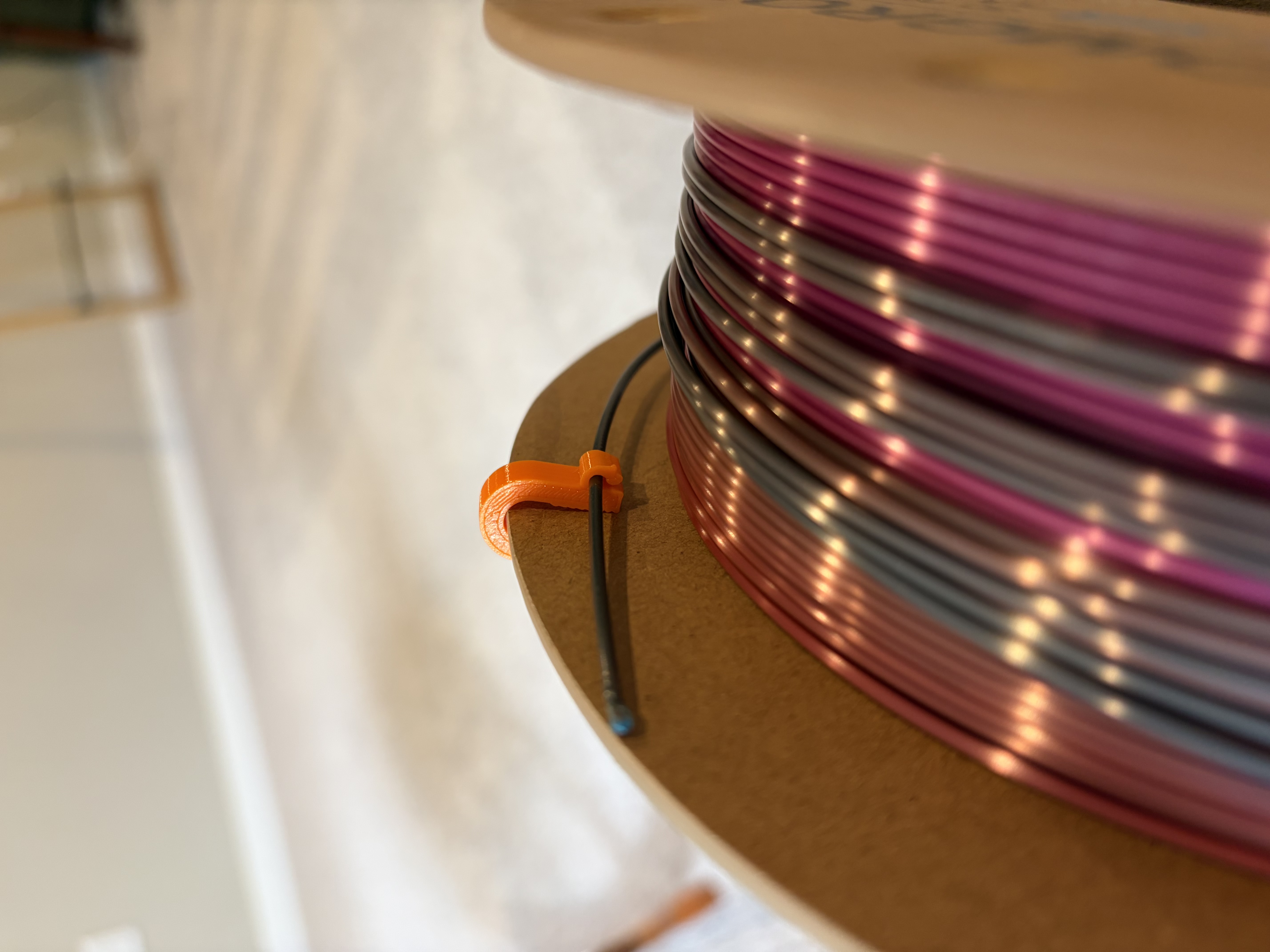 The Best Filament Clip V1.2 - Print In Place