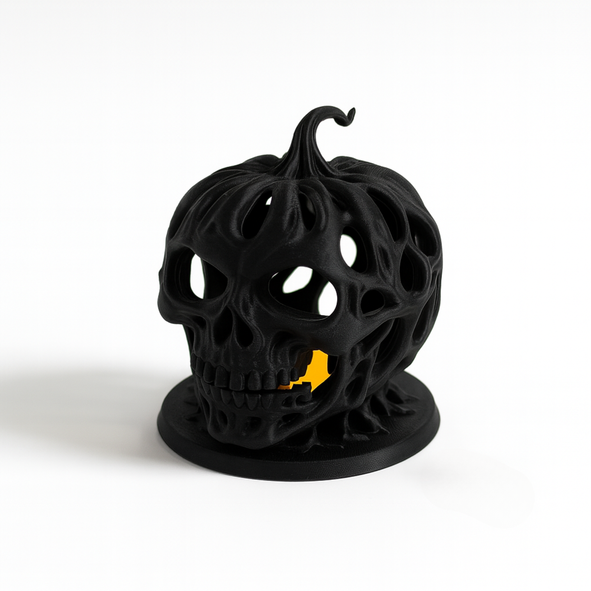 VORONOI SKELETON PUMPKIN HEAD / HALLOWEENDECOR / HOMEDECOR — miniatura 3