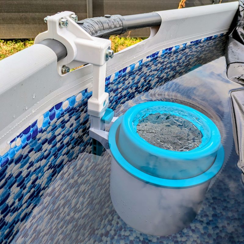 Bestway Steel-Frame Pool Skimmer Mount (oval 47x32mm) REINFORCED by ...