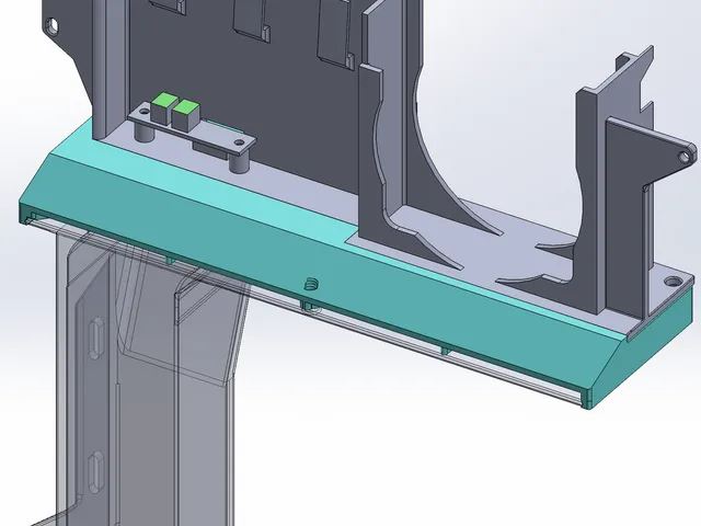 NO SCREWS Remix for Centauri Carbon Recirculating & Noise Reduction Air Handling Assembly