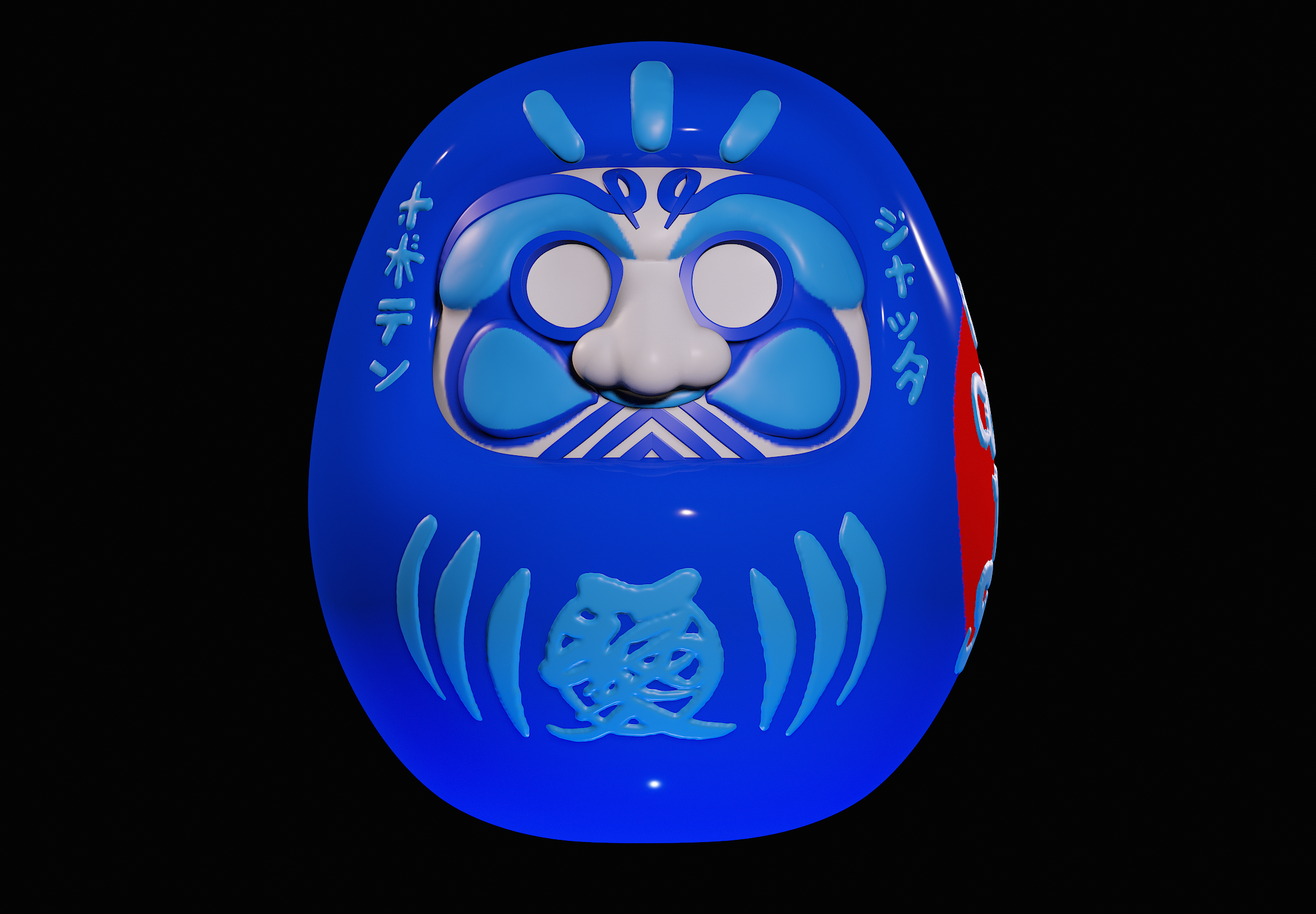 CACTUS JACK X FRAGMENT DARUMA DOLL