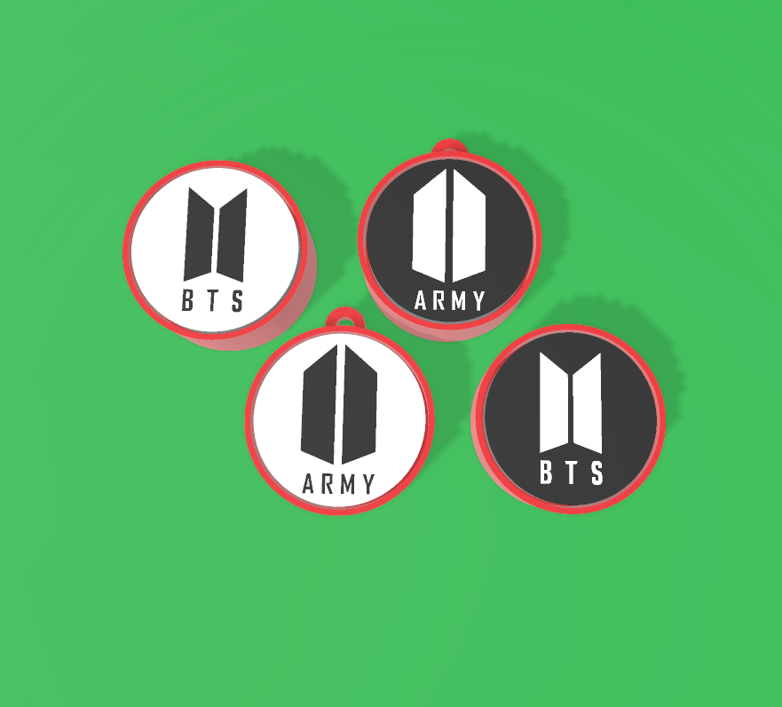 BTS & ARMY Logo Clickers
