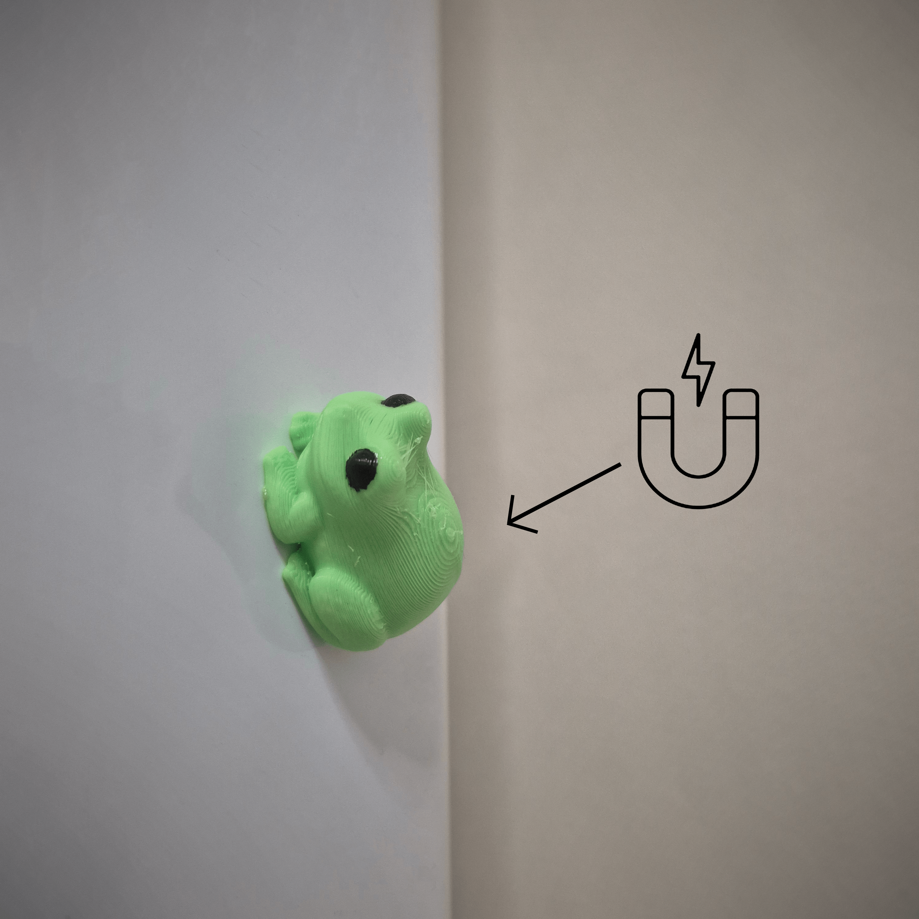 Miniatura 7 do modelo 3D Mini Magnet Frogs!