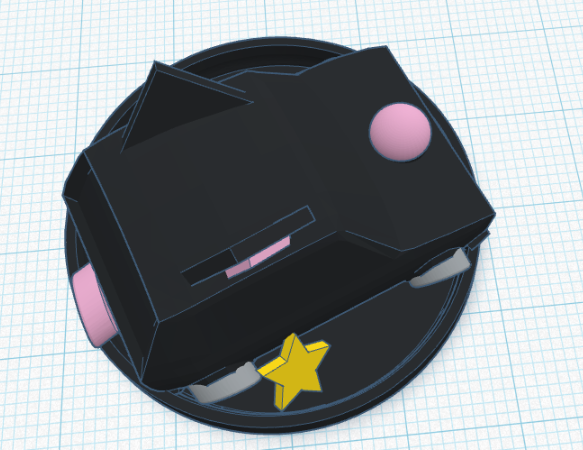 *NO SUPPORTS* CatMobile/ Kittymobile Original for the Derby Contest made in Tinkercad — miniatura 3