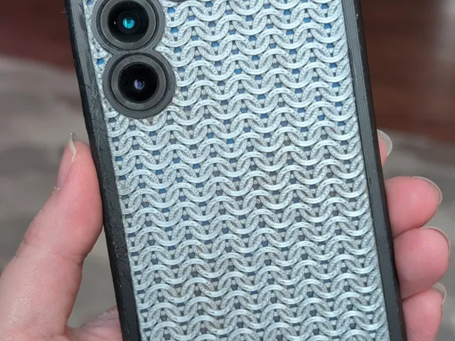 Samsung Galaxy S25 Phone Case w/ Chain Mail