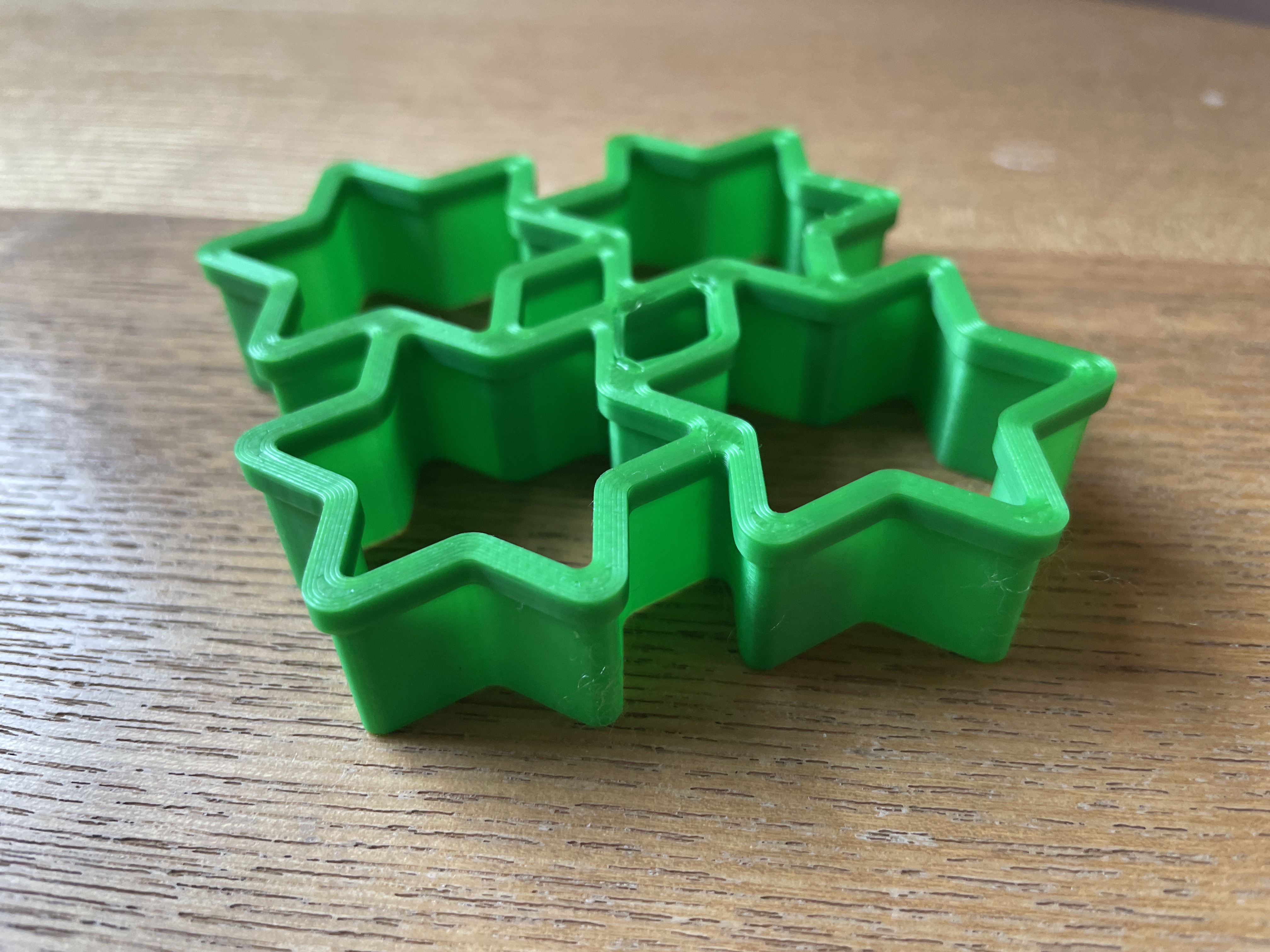 4 Stars Cookie Cutter