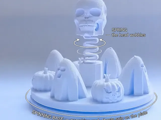 Skeleton Head Fidget Halloween