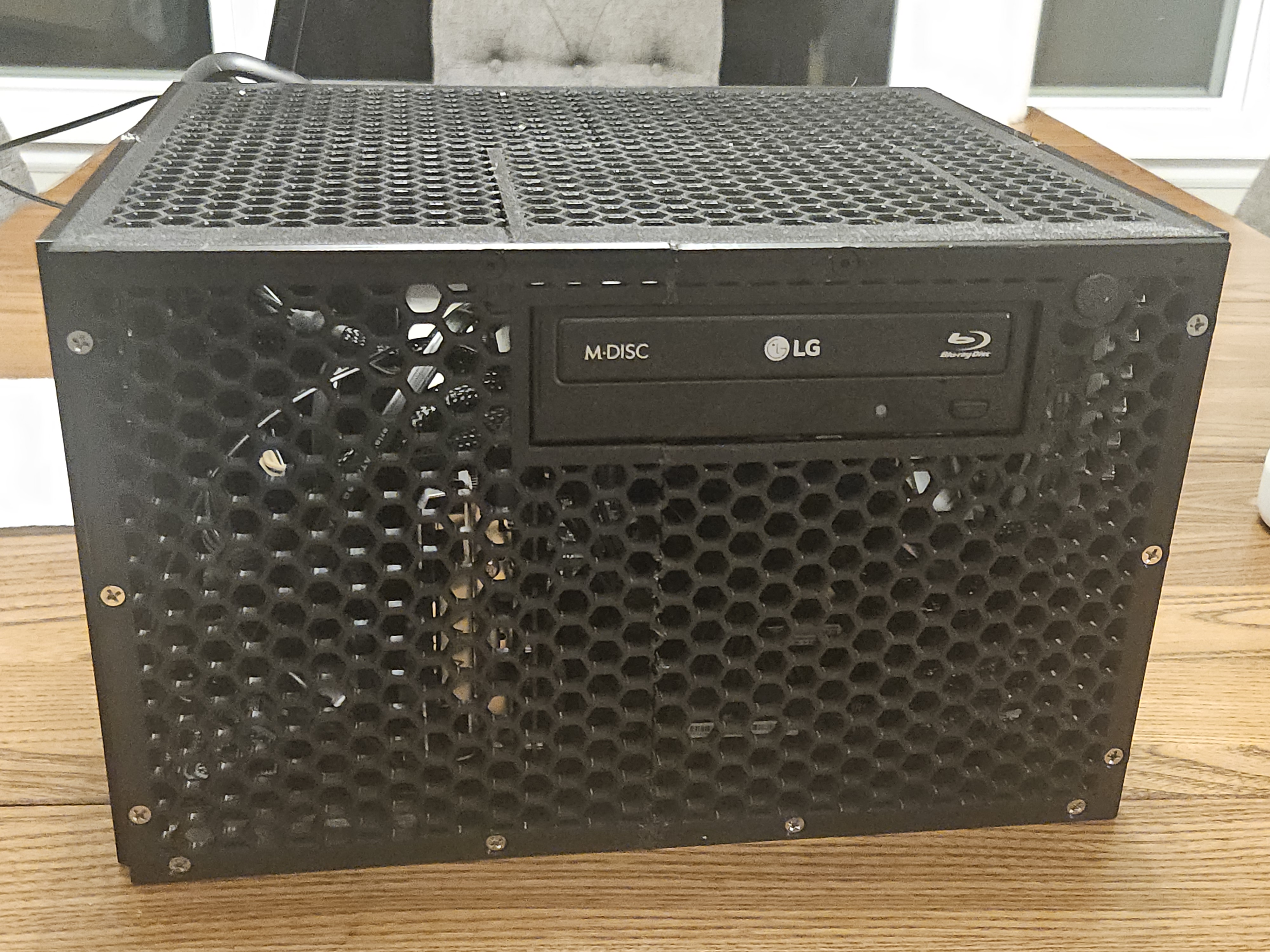 5.25" Optical Drive Bay Mod for Compact ATX Case (~18L)