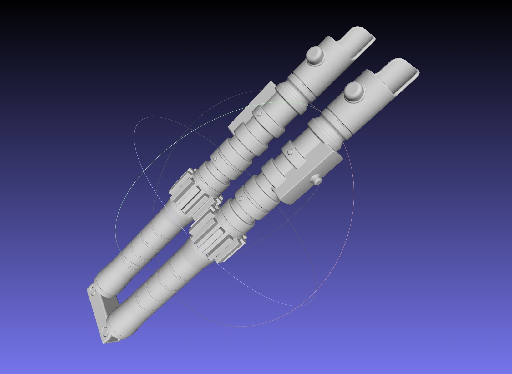 Star Wars Evil Rey Switchblade Lightsaber
