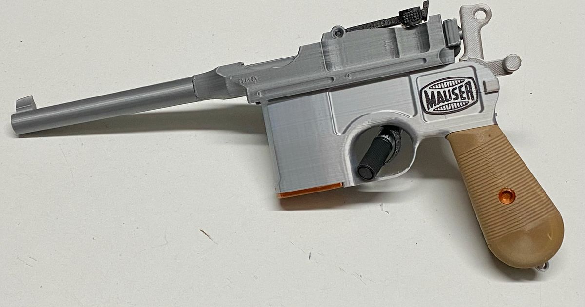 Mauser Logo by Tritschi | Download free STL model | Printables.com