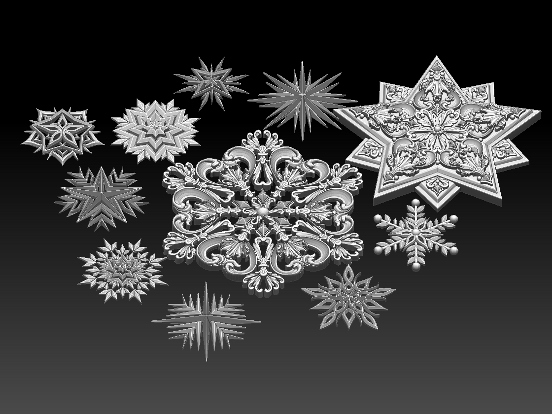 snowflakes star — miniatura 3