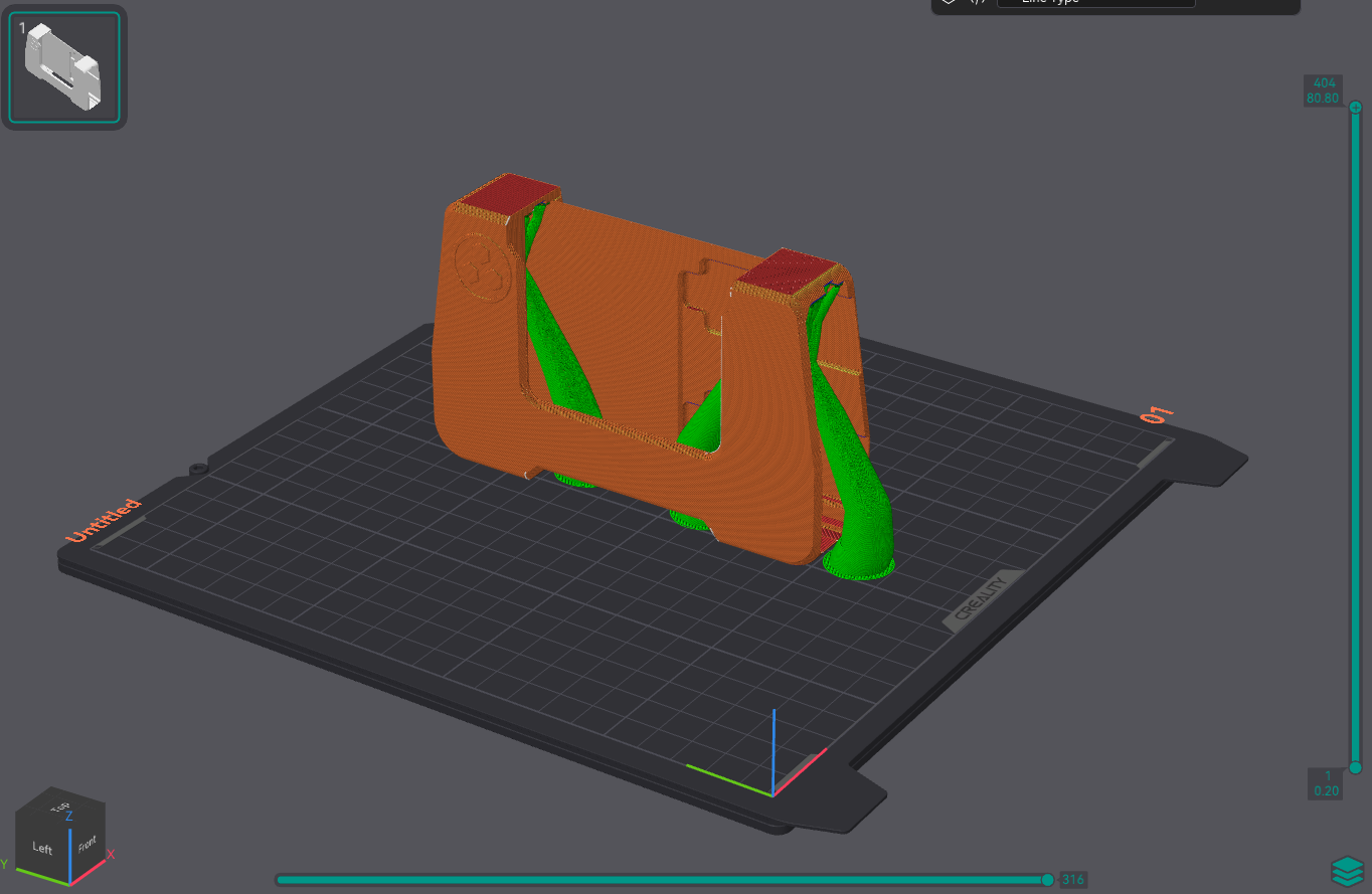 Miniatura 6 do modelo 3D TrimUI Brick GripCase