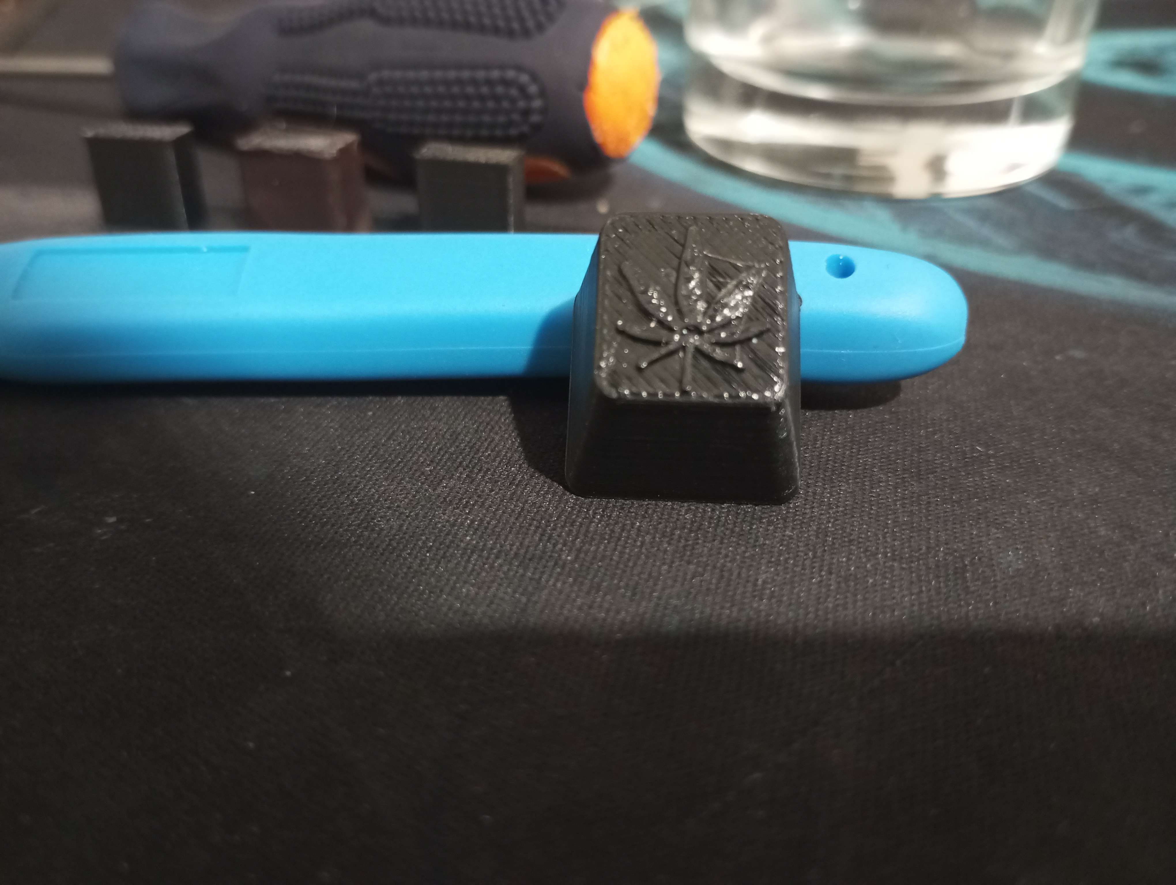 Membrane weed keycap