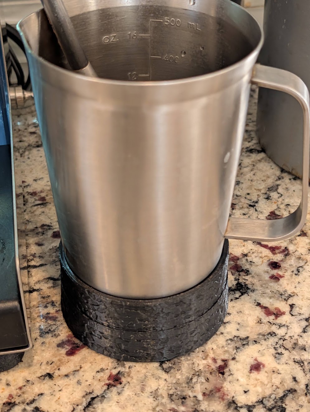 Adjustable Espresso Milk Steaming Pitcher Stand