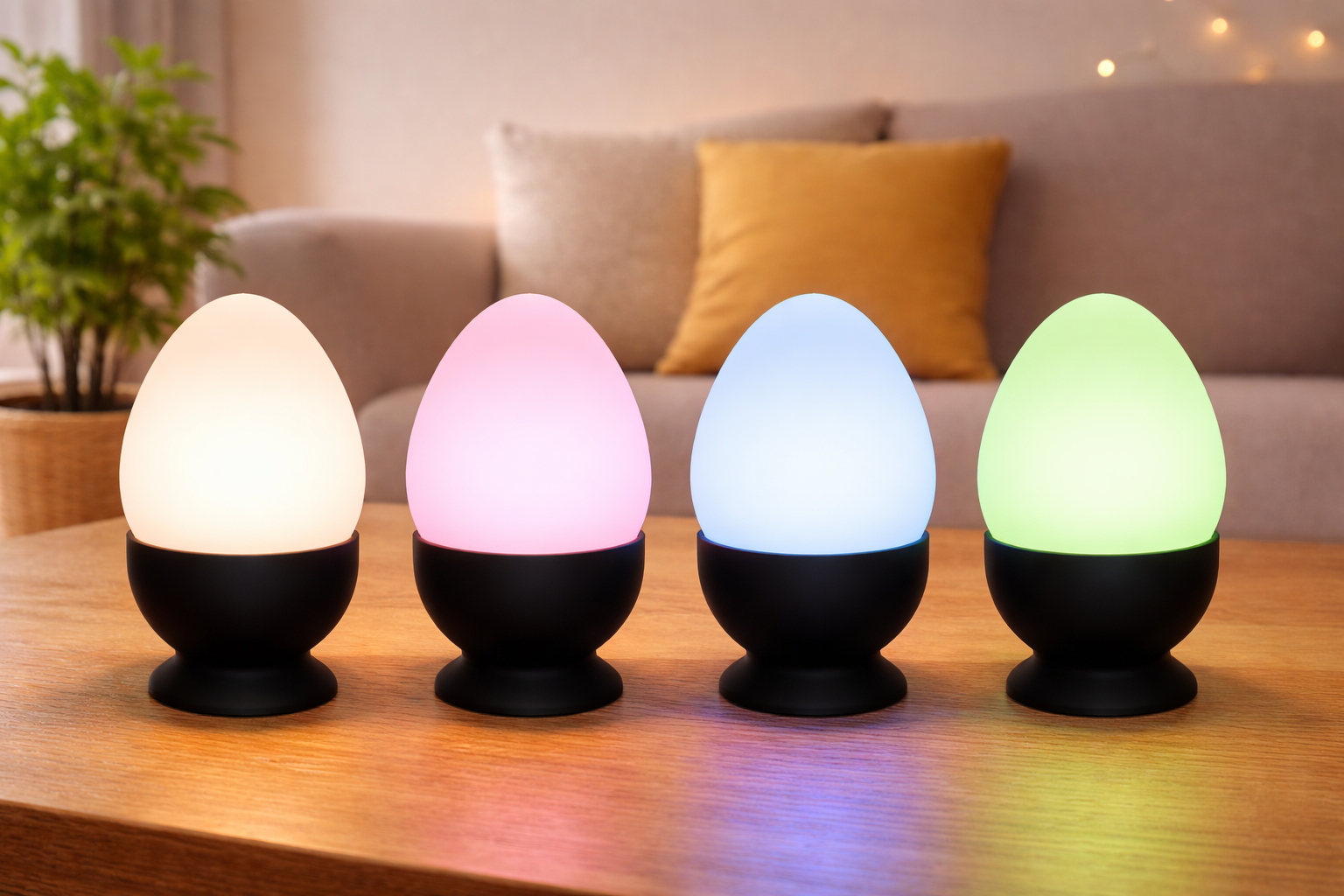 Egg Lamp for RGBW Puck Light 3D model
