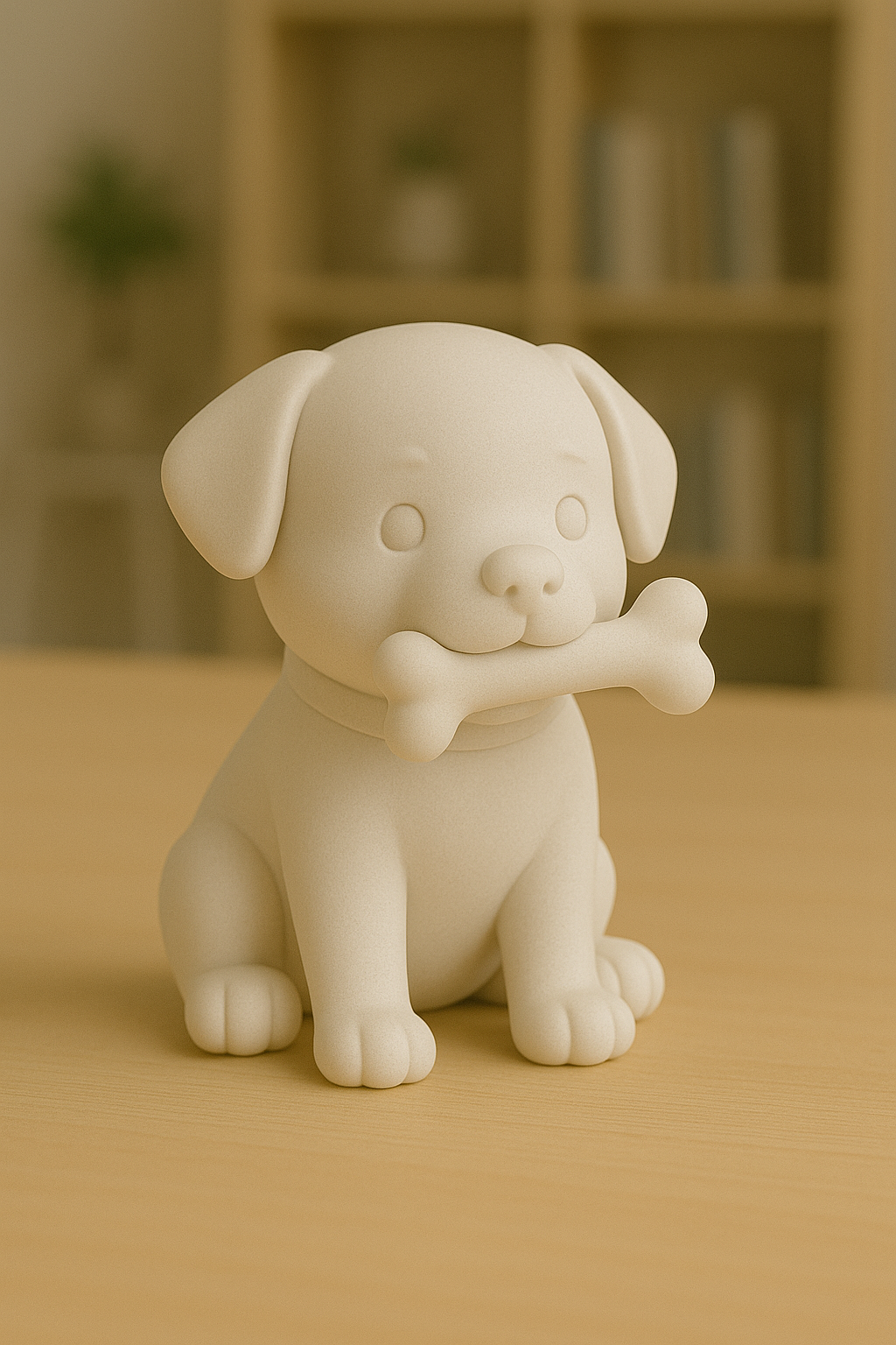 Puppy w/ Bone