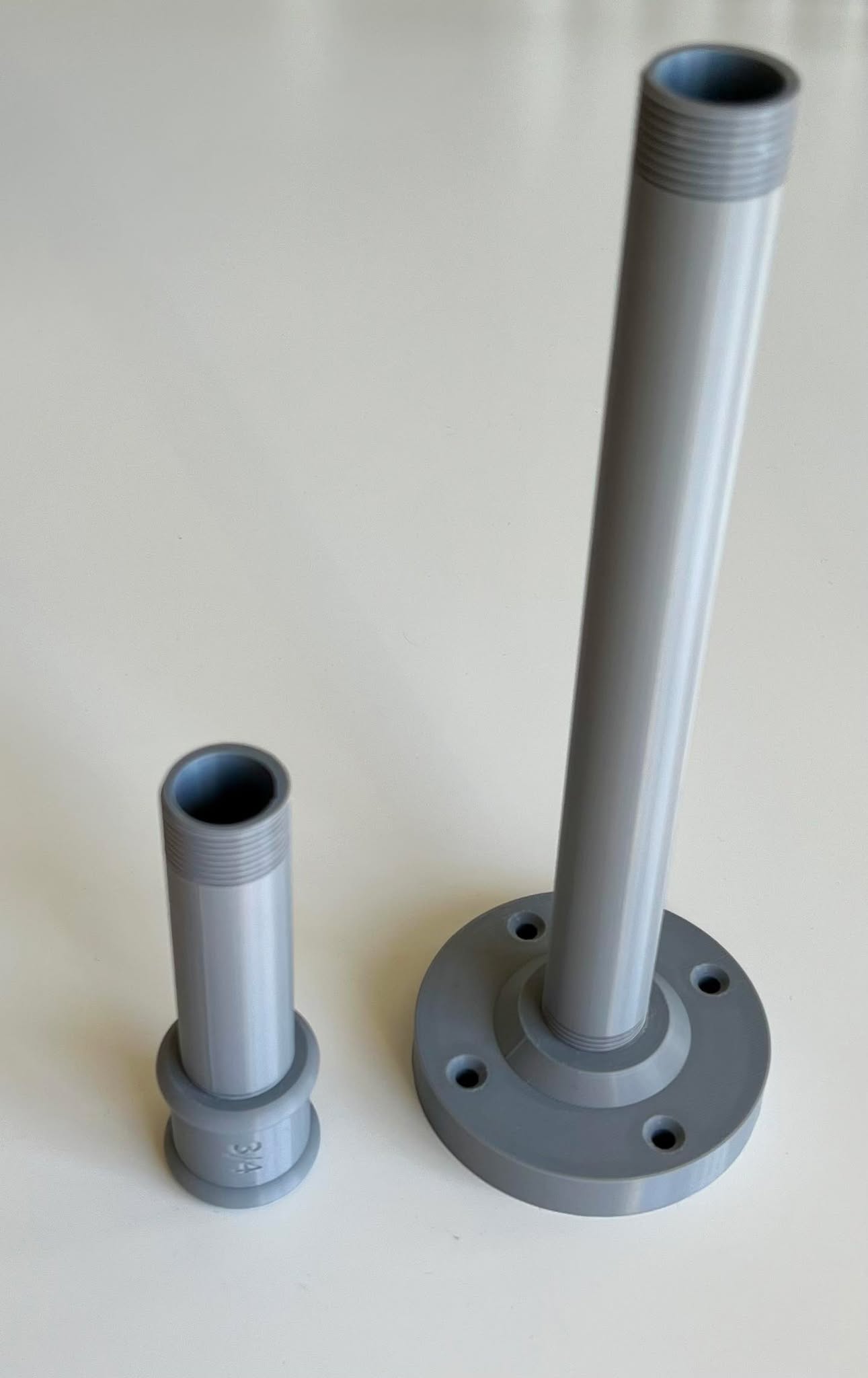 3/4" flange wallmount BSP thread