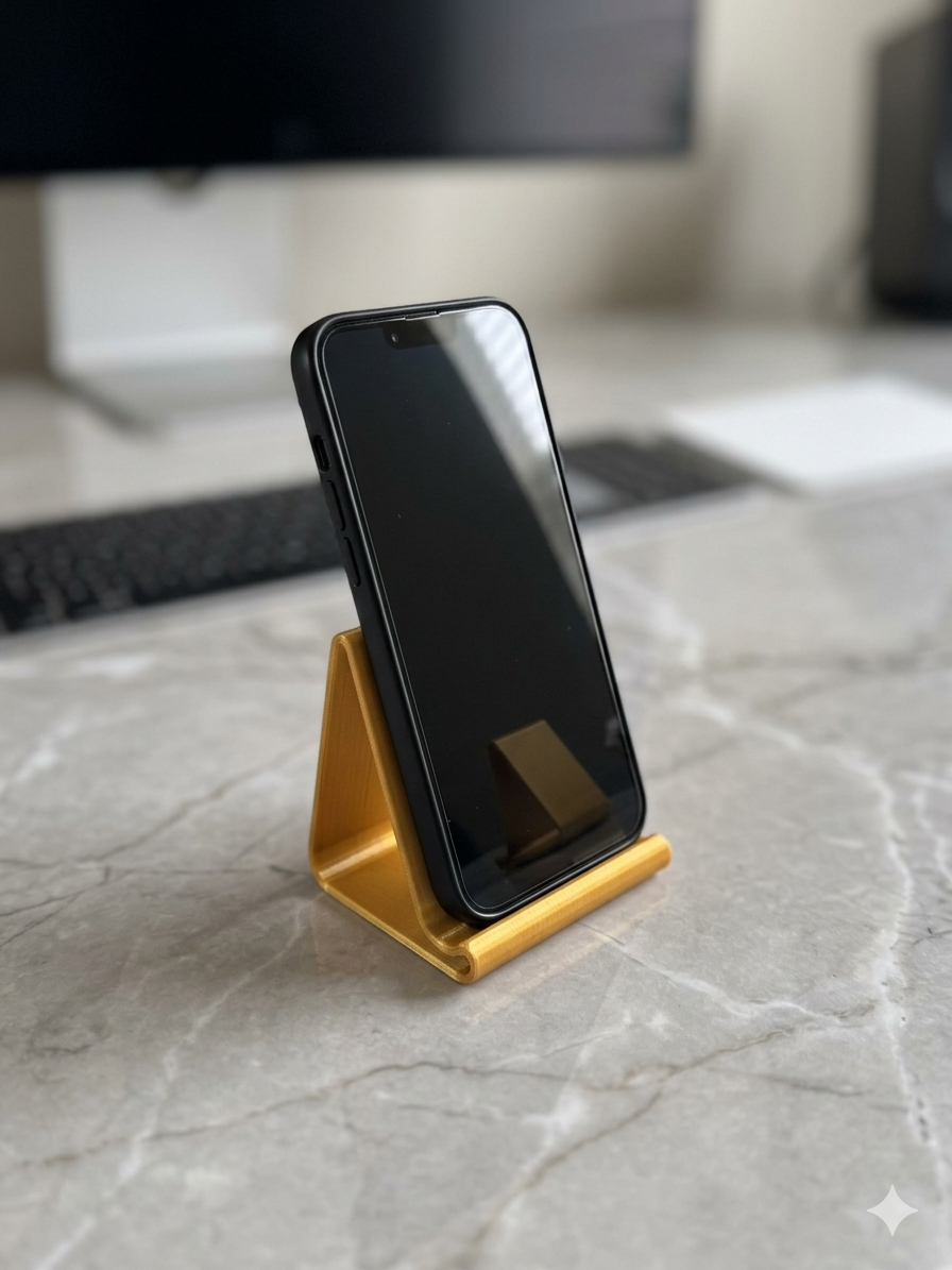 Minimalist Phone Holder 3D model