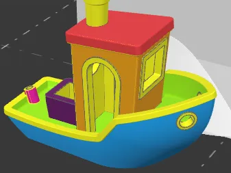 Color Mix Benchy