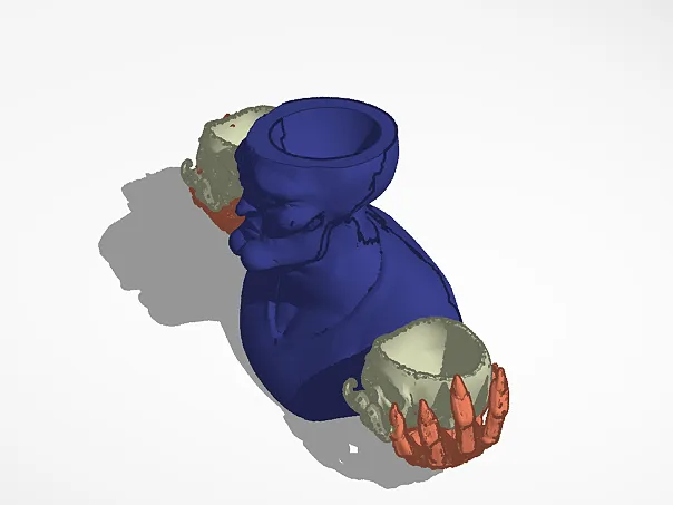 SQUIDWARD SIGMA SKULL CANDY BOWL