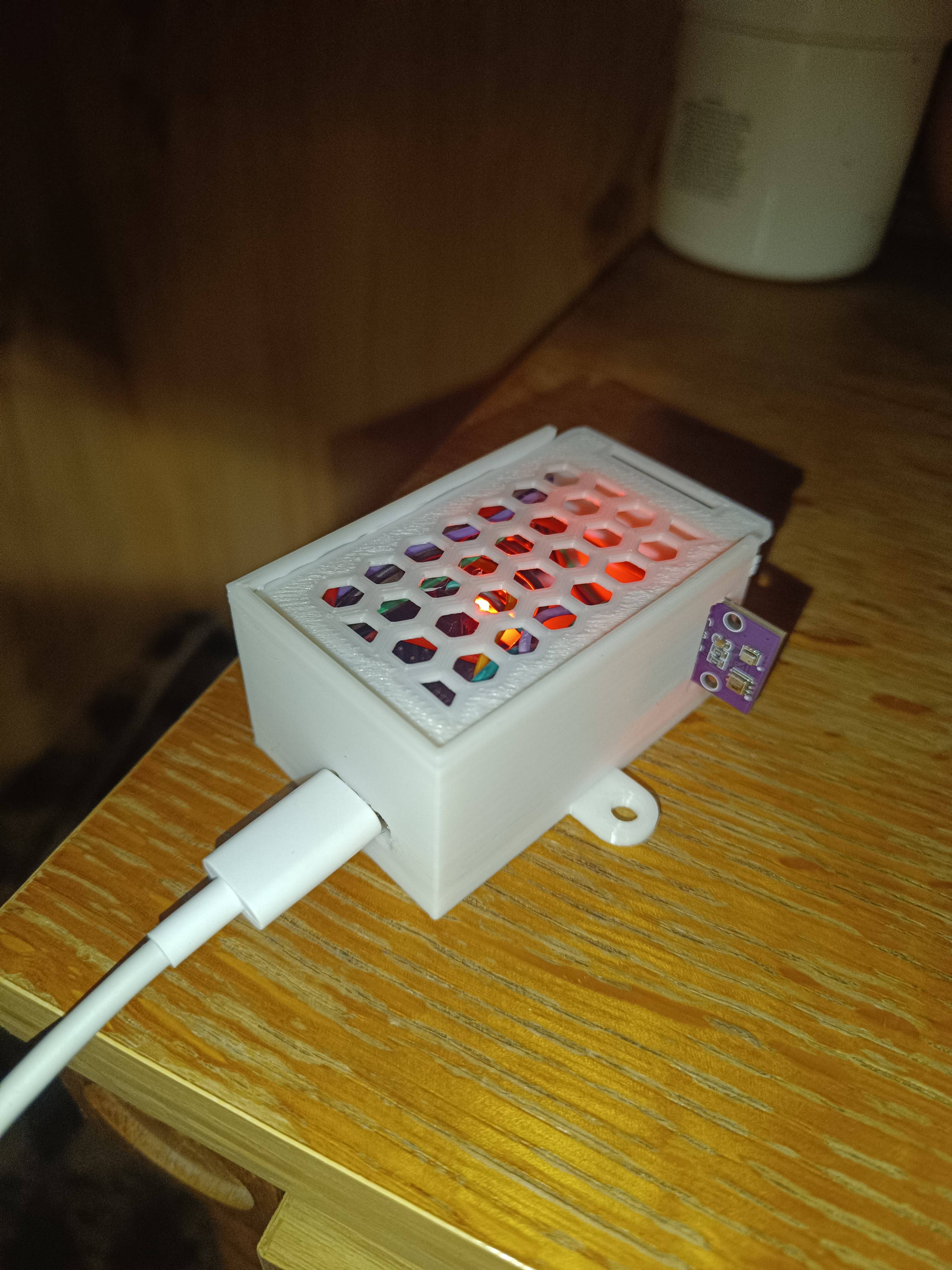 Pproject box for Lolin S2 Mini + BMP280+AHT20 and MQ-135
