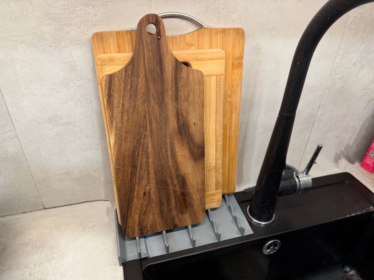 Cutting board rack/drainer