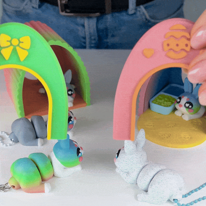 Diorama for Cute Flexi Animals, Cute Bunny Edition — thumbnail 8
