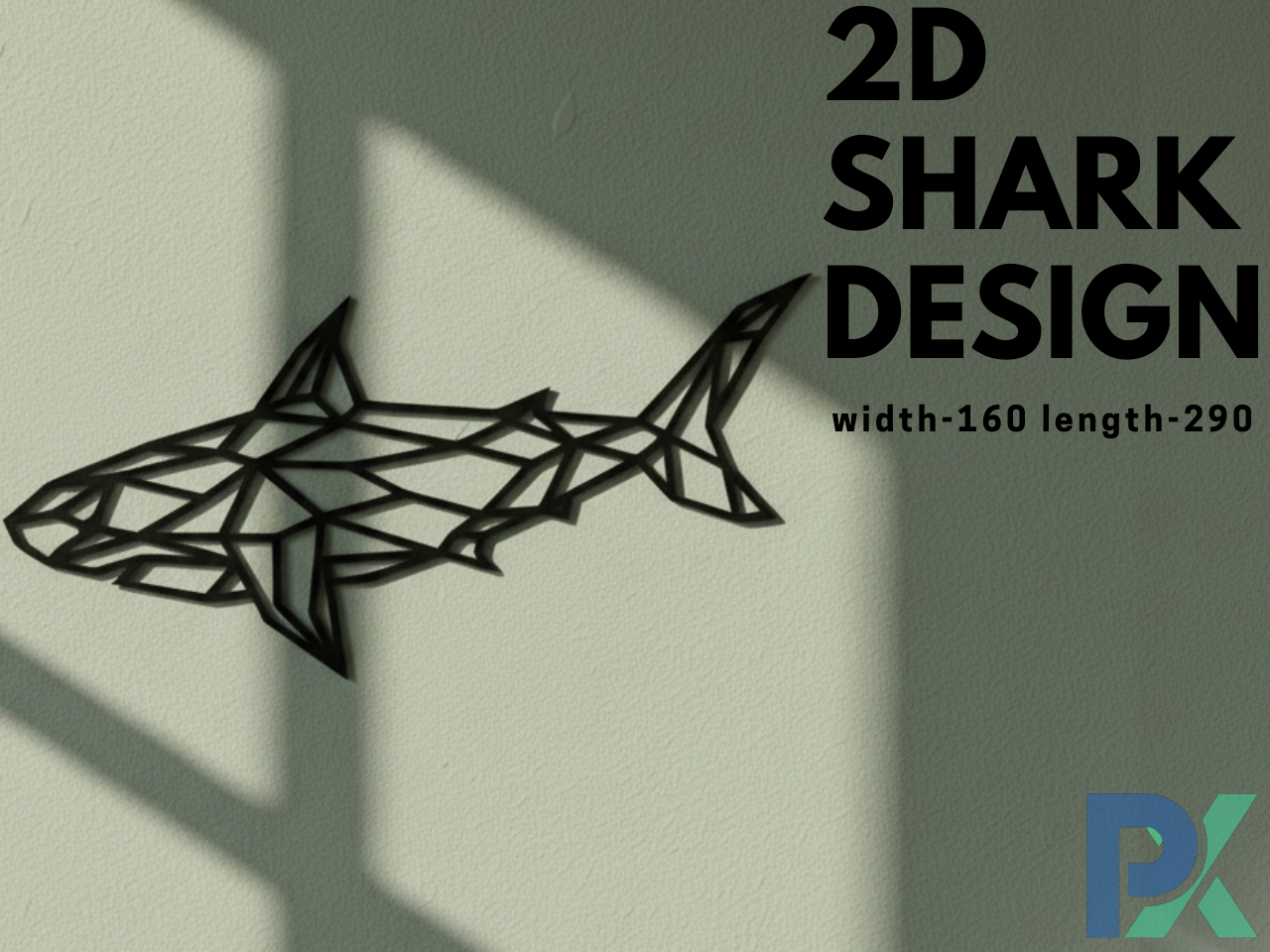 2D  shark Design