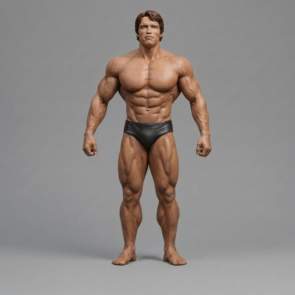 Arnold Schwarzenegger - Mr. Olympia - 1975