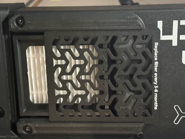 PandaBreath: Filter Swap Without Disassembly (Cutout + Filter Frame)