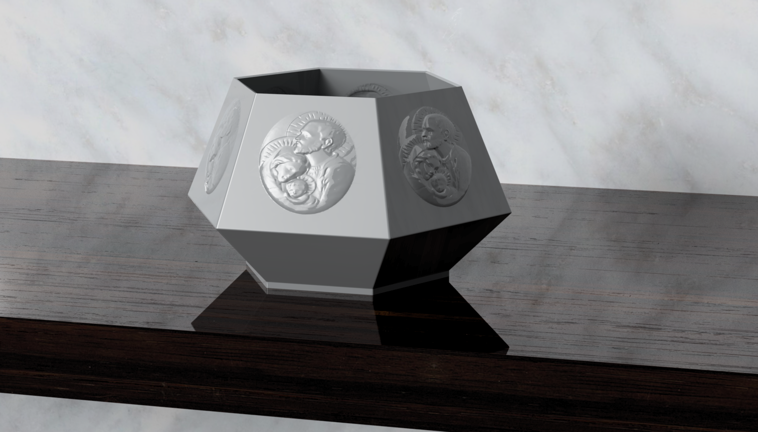 HolyFamily_FacetedPlanter
