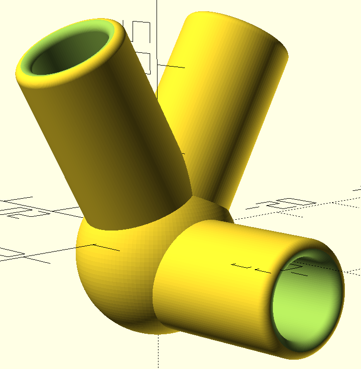 Parametric Garden Stake Tent Joint