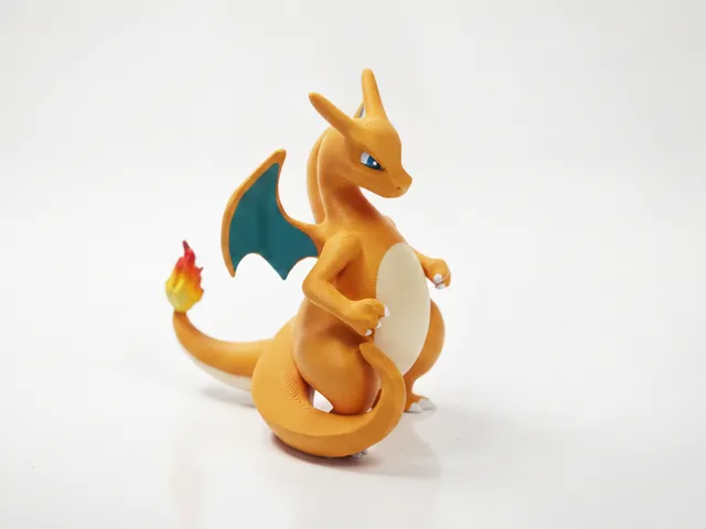 Dragon Figurine Pokemon Collectible 3D Printable